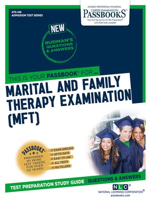 cover image of MARITAL AND FAMILY THERAPY EXAMINATION (MFT)